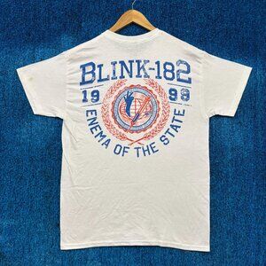 Blink-182 “Enema of the State 1999” Punk Rock Band T-Shirt Size Medium